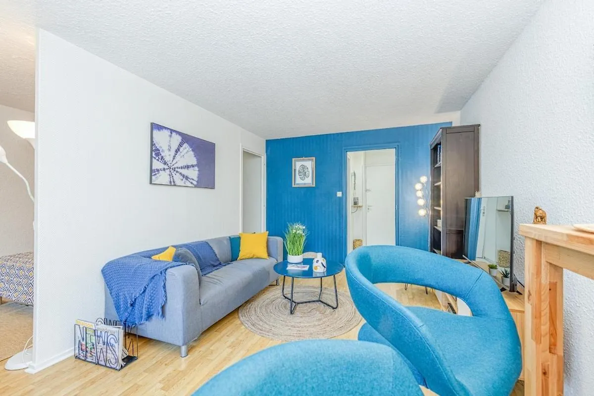 Apartament Charming T2, Wifi, Air Conditioning, Balcony Grenoble