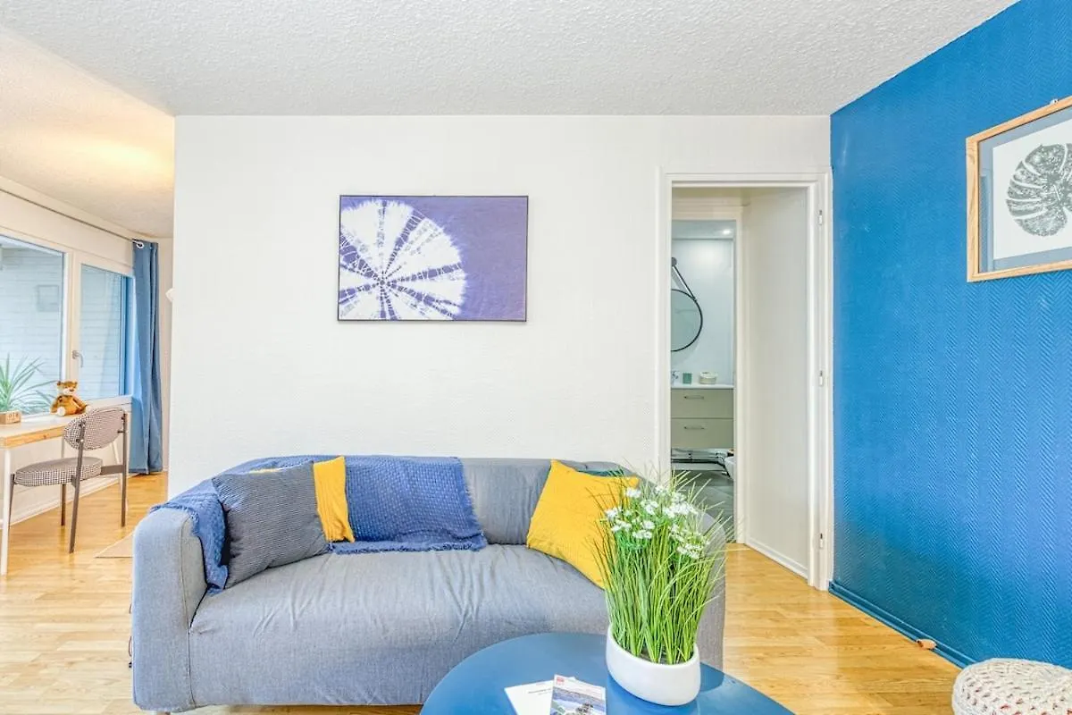 Apartament Charming T2, Wifi, Air Conditioning, Balcony Grenoble Francja